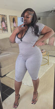 Load image into Gallery viewer, Sexy Stripes Jumpsuit
